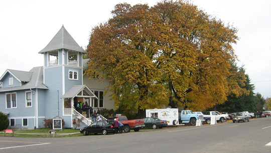 At the Methodist Church in Shedd