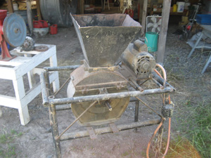 Handmade Wheat Thresher