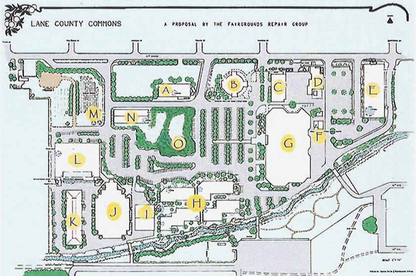 Lane County Commons Schematic